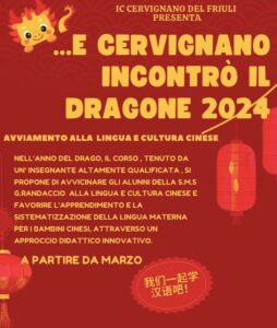 Cervignano incontra il Dragone corso di cinese